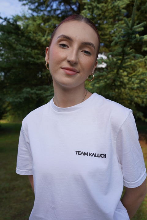 Koszulka TEAM KALUCH 2023 - biała Koszulka TEAM KALUCH 2023 - biała