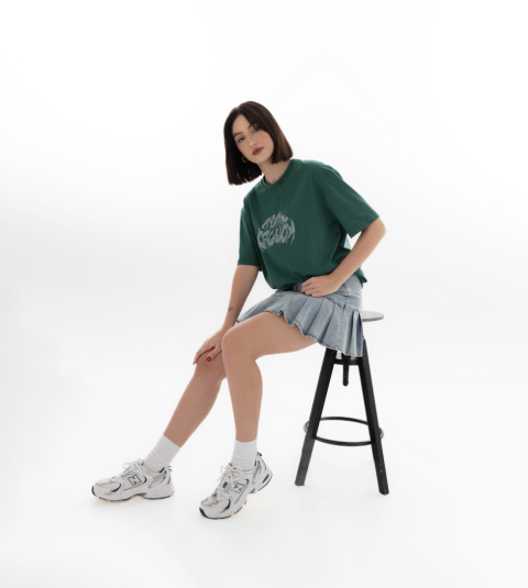 Oversize t-shirt TK - kryształki Oversize t-shirt TK - kryształki